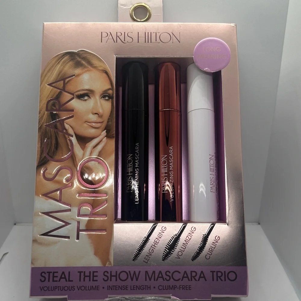 💎 NWT Paris Hilton Steal The Show Mascara Trio Set -